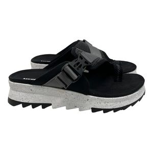 Merrell Alpine Cush Wrap Outdoor Comfort Black Casual Sandals Women’s 7 NWOT